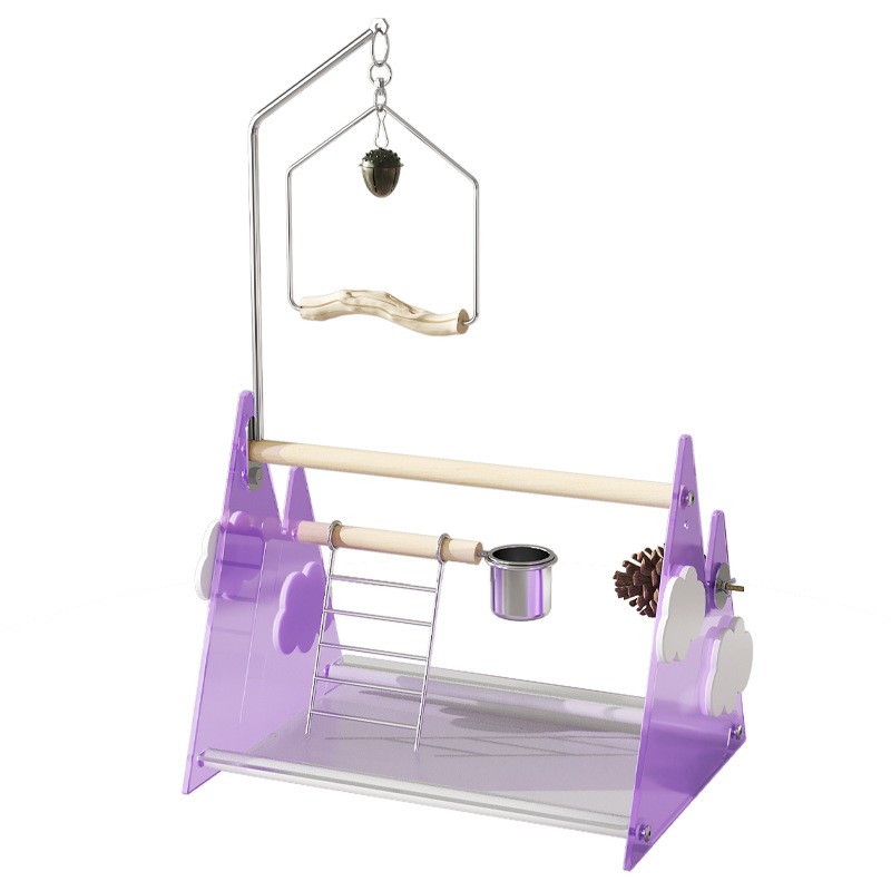 Transparent Birdcage Supplier - High-End Scene Metal Villa