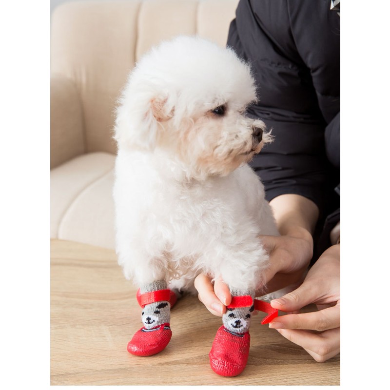 Pet Rain Boots Factory - Silicone Waterproof Non-Slip Outdoor