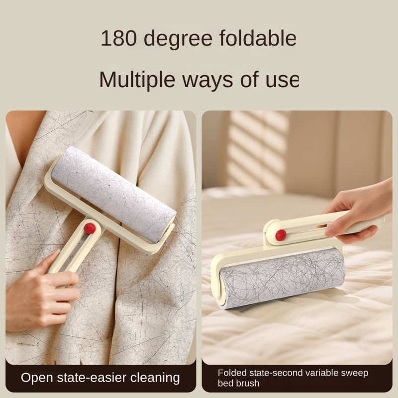 Hair Removal Roller Factory - Foldable Sticky Hair Pet Grooming