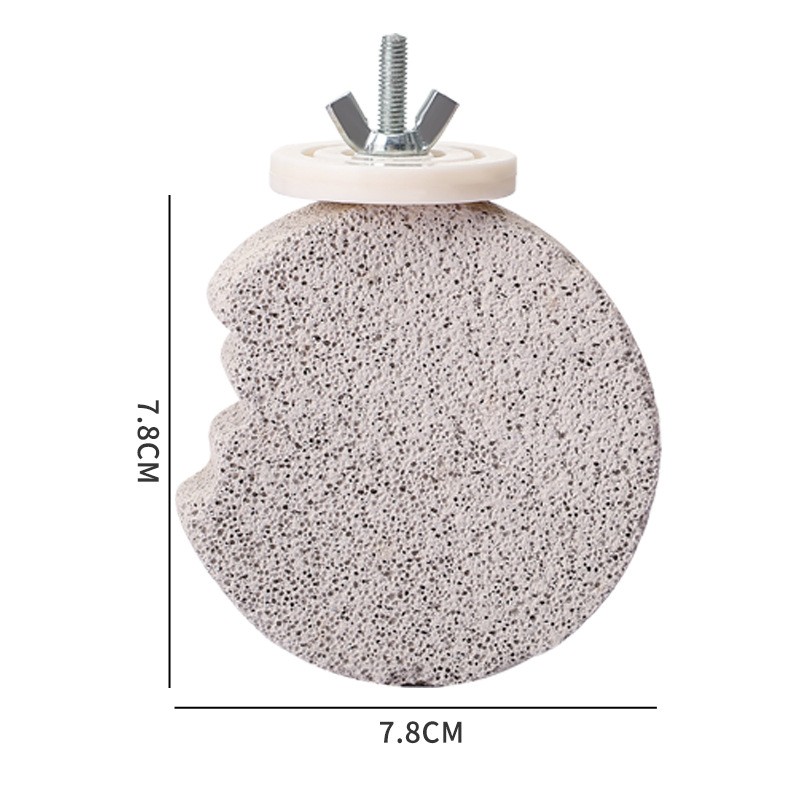 Parrot Cage Branches Supplier - Top Wooden Perch Volcanic Stone