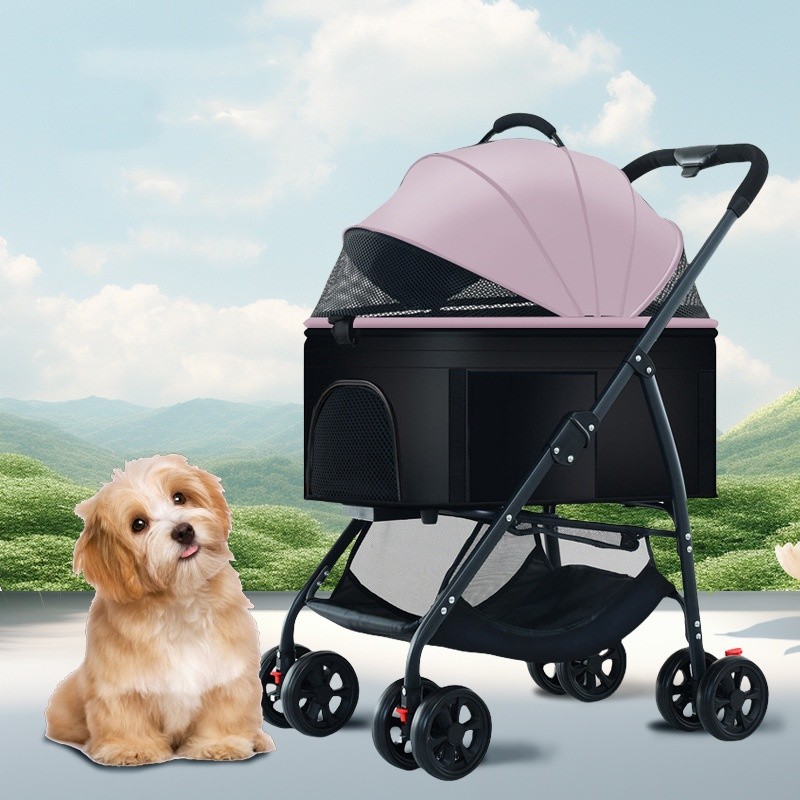 Pet Stroller Factory - High Quality 4-Wheel Small Dogs Cats