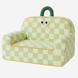 Dog Sofa Bed Manufacturer - Green Jacquard Comfortable Sponge