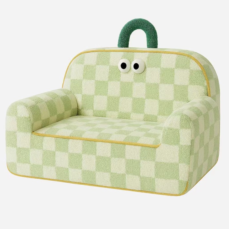 Dog Sofa Bed Manufacturer - Green Jacquard Comfortable Sponge