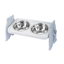 Adjustable Pet Bowl Supplier - Stainless Steel Anti-Black Mouth