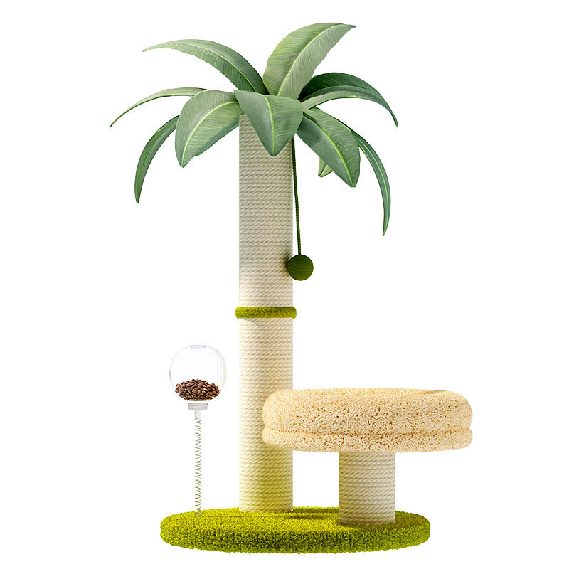 Coconut Tree Cat Rack Manufacturer - Sisal Grind Claw Toy Stick