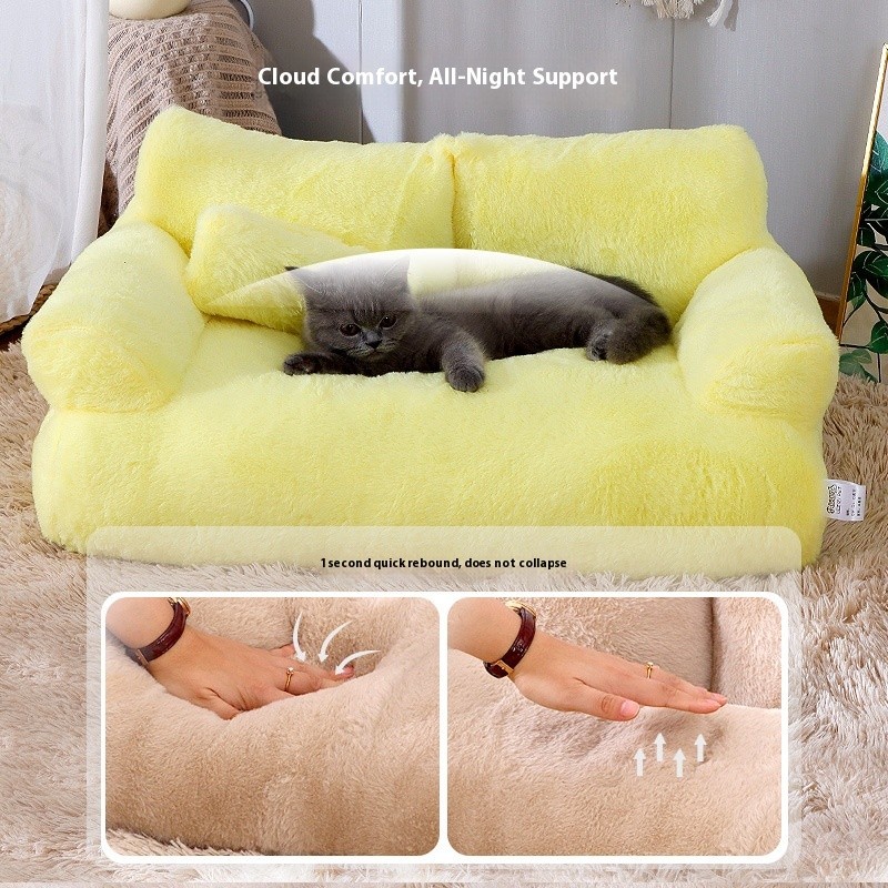 Dog Sofa Bed Manufacturer - Removable Washable Cloth Pet Bed