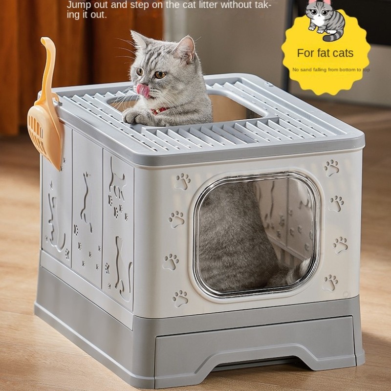 Enclosed Cat Litter Box Manufacturer - Eco-Friendly Splash Prevention