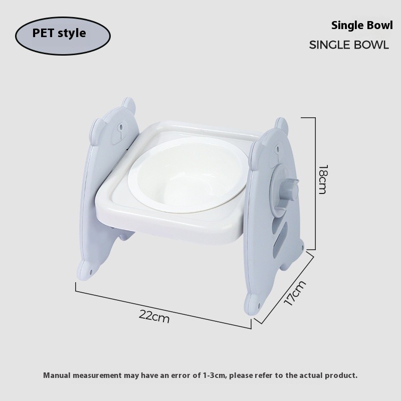 Adjustable Pet Bowl Supplier - Stainless Steel Anti-Black Mouth