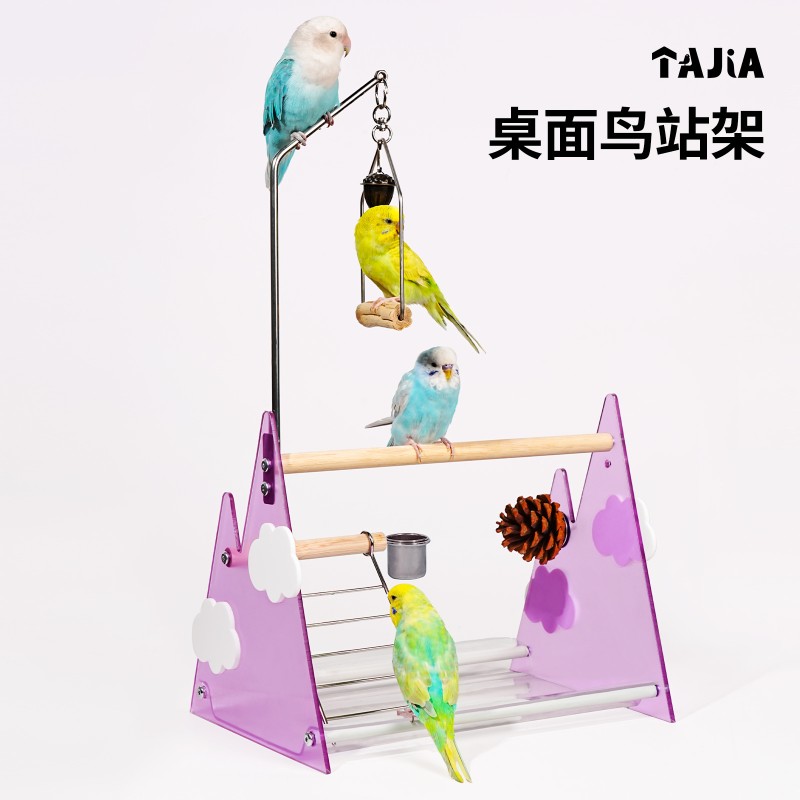 Transparent Birdcage Supplier - High-End Scene Metal Villa