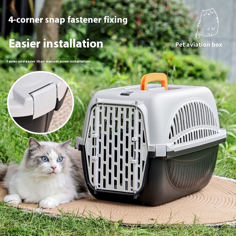 Pet Air Case Supplier - Portable Plastic Consignment Cage