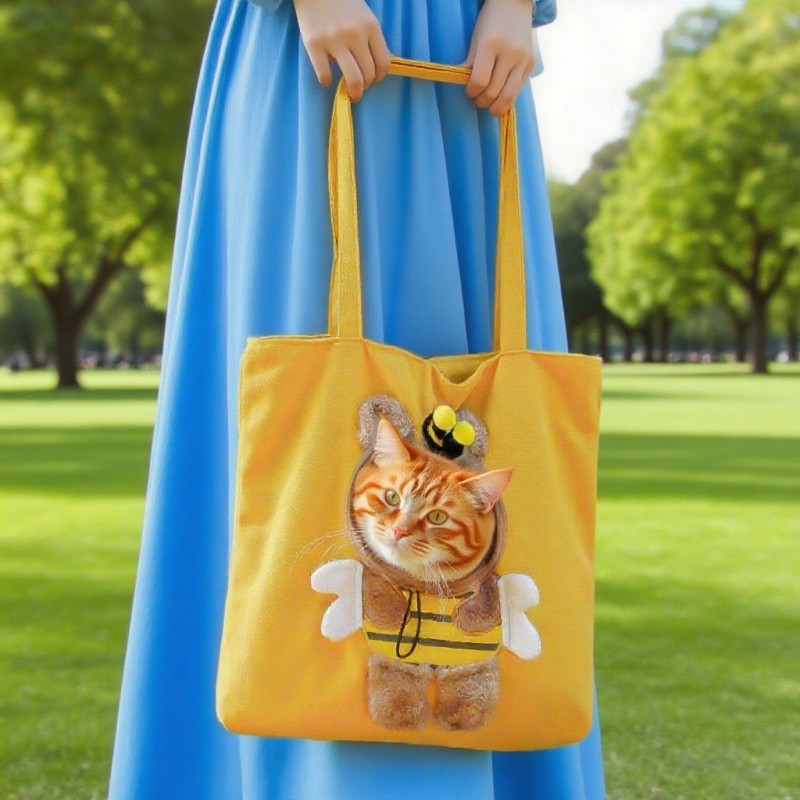 Pet Shoulder Backpack Factory - Breathable Canvas Carrier OEM