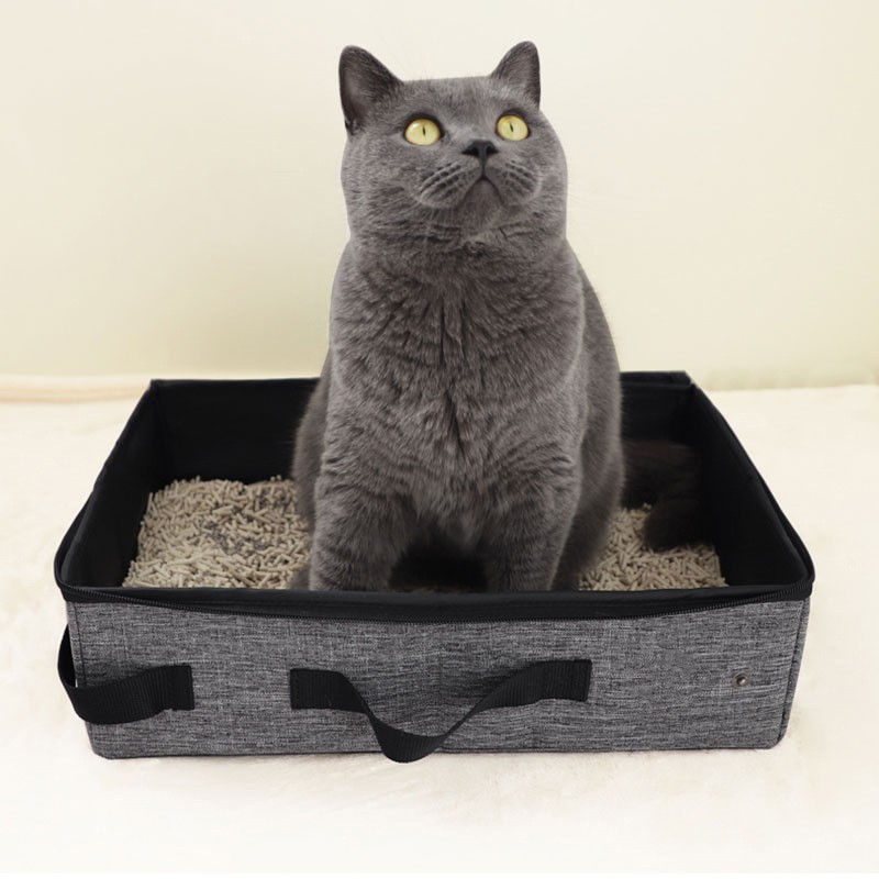 Portable Cat Litter Box Manufacturer - 20L Foldable Easy Clean