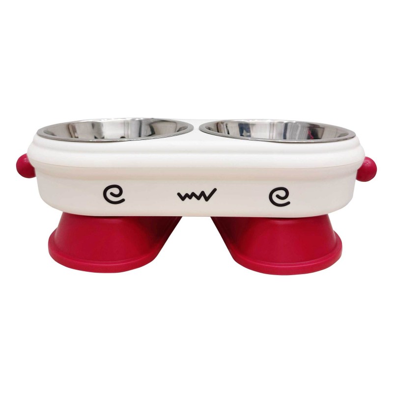 Double Pet Bowl Manufacturer - Stainless Steel Cervical Protection
