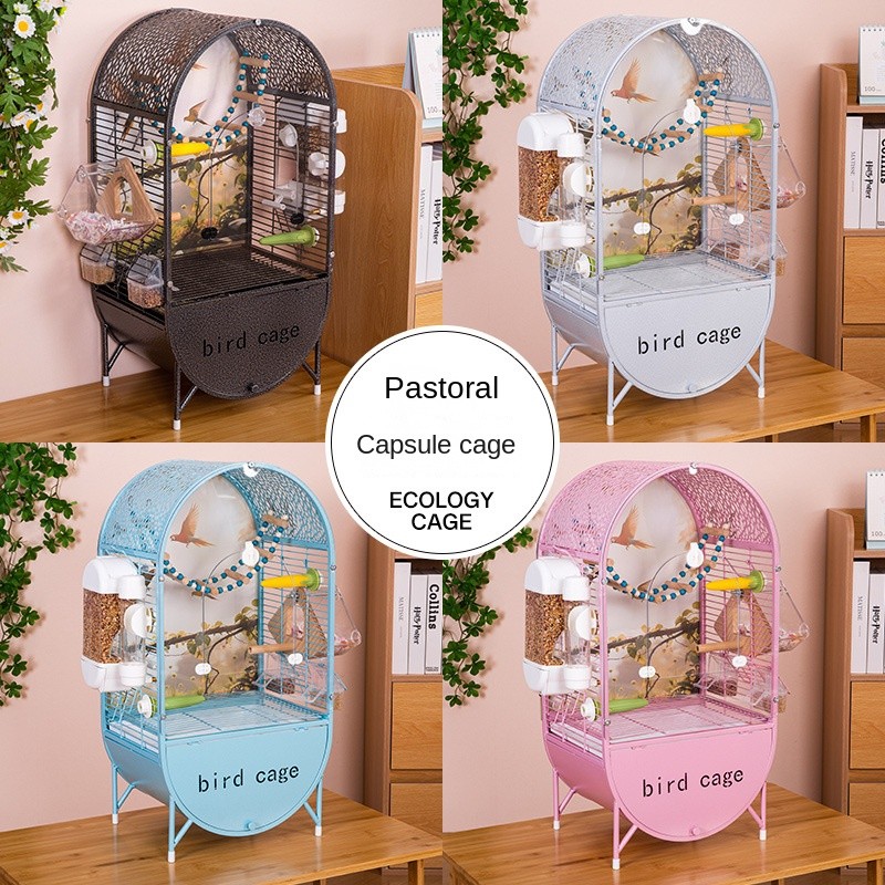 Parrot Cage Factory - Pastoral Transparent Tiger Skin Landscape