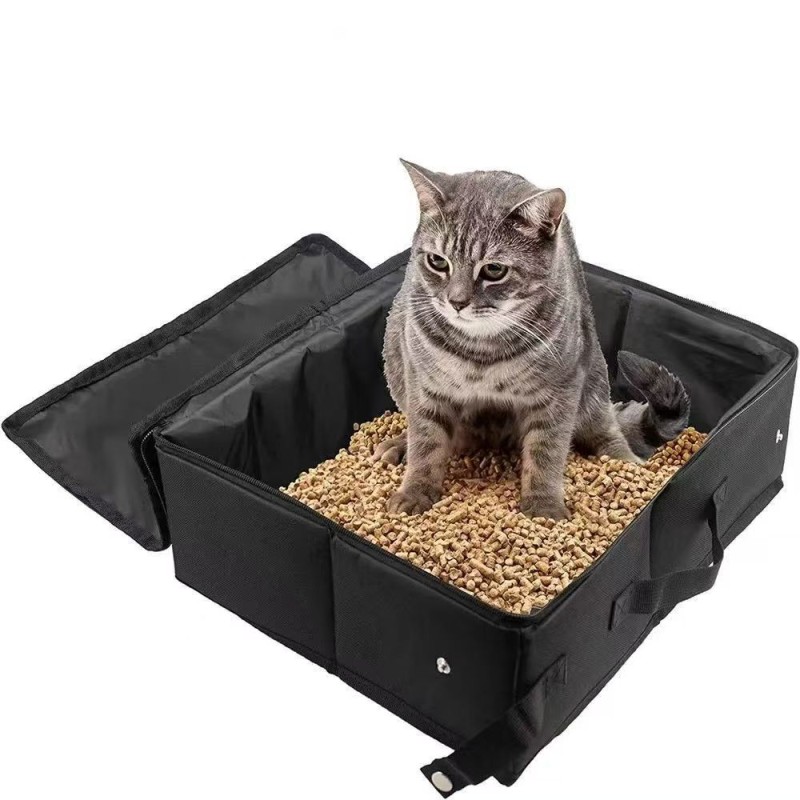 Portable Cat Litter Box Manufacturer - 20L Foldable Easy Clean
