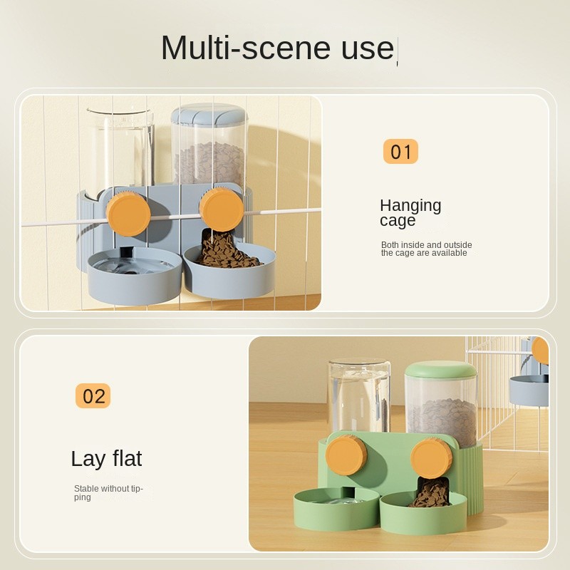 Automatic Pet Feeder Manufacturer - Hanging Cage Drinking Machine