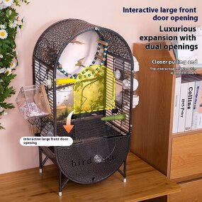 Bird Cage Supplier - Painted Tiger Skin Acrylic Ecological