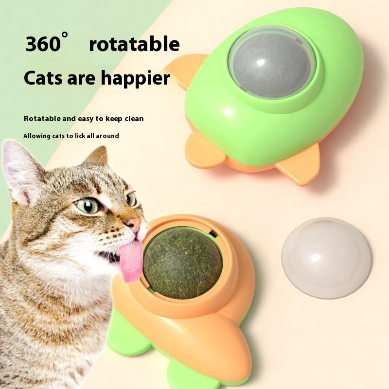Cat Lick Toy Manufacturer - Rotating Snack Molar Teeth Cleansing