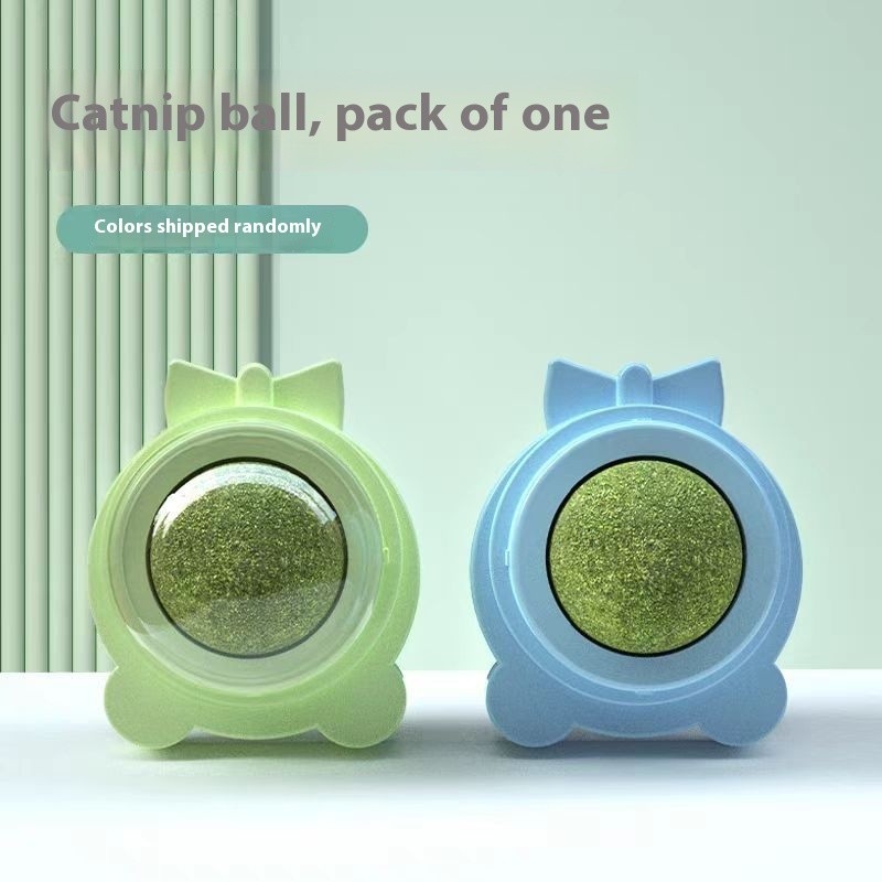 Interactive Cat Toy Manufacturer - Plastic Bear Ear Mint Ball