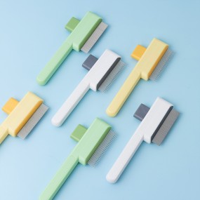 Double Sided Cat Comb Factory - Custom Dog Brush Detangling