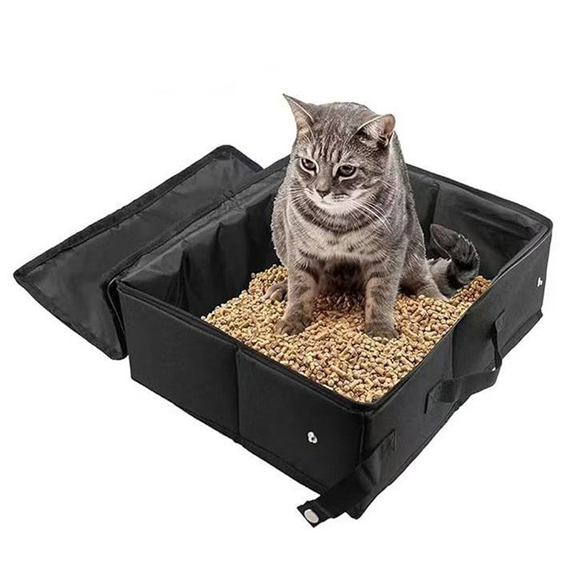 Portable Cat Litter Box Manufacturer - 20L Foldable Easy Clean