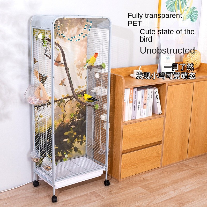 Acrylic Bird Cage Manufacturer - Large Space Transparent Cabinet