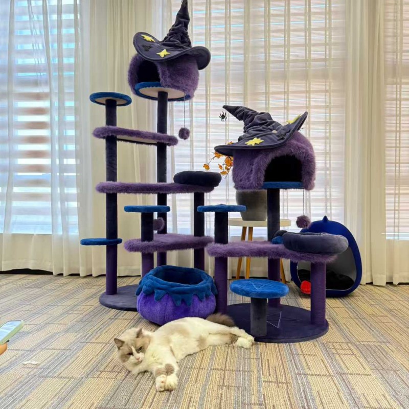 Cat Tree Factory - Halloween Scratcher Climbing Frame OEM