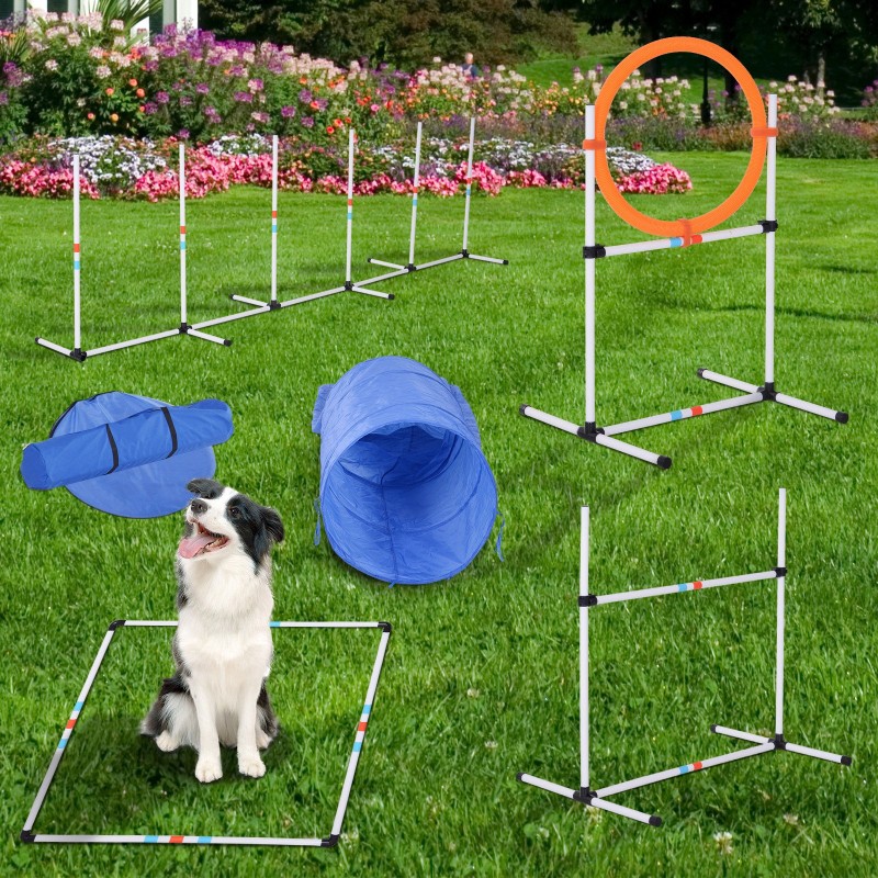 Dog Agility Equipment Manufacturer - Custom Tunnel Poles Hurdles