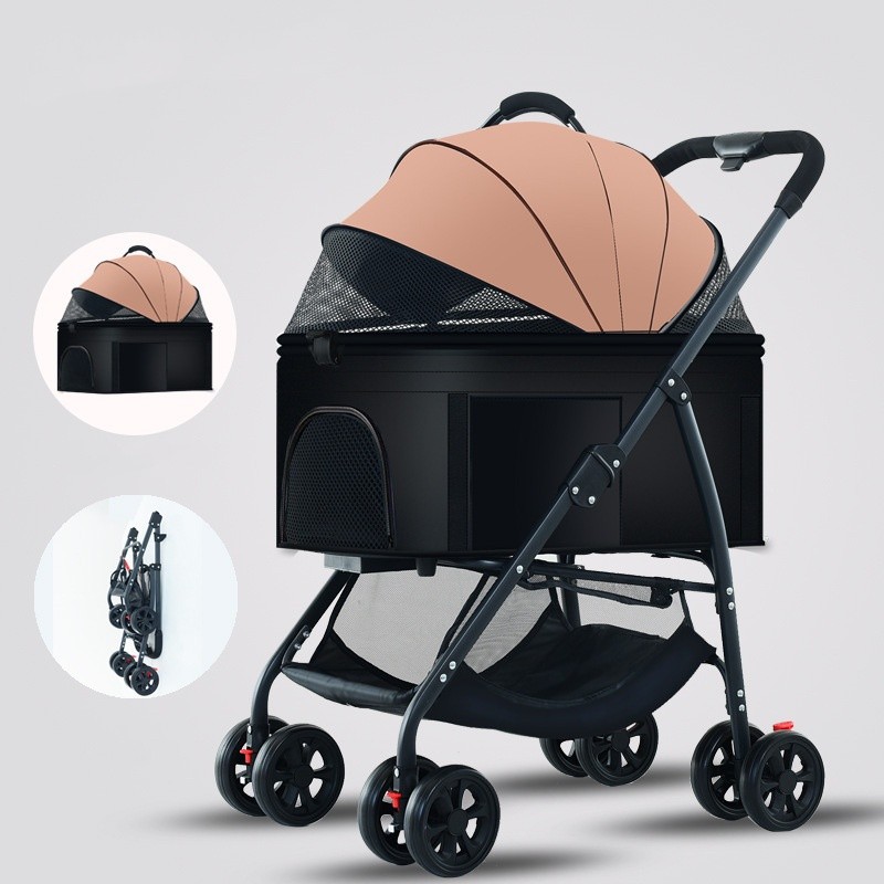 Pet Stroller Factory - High Quality 4-Wheel Small Dogs Cats