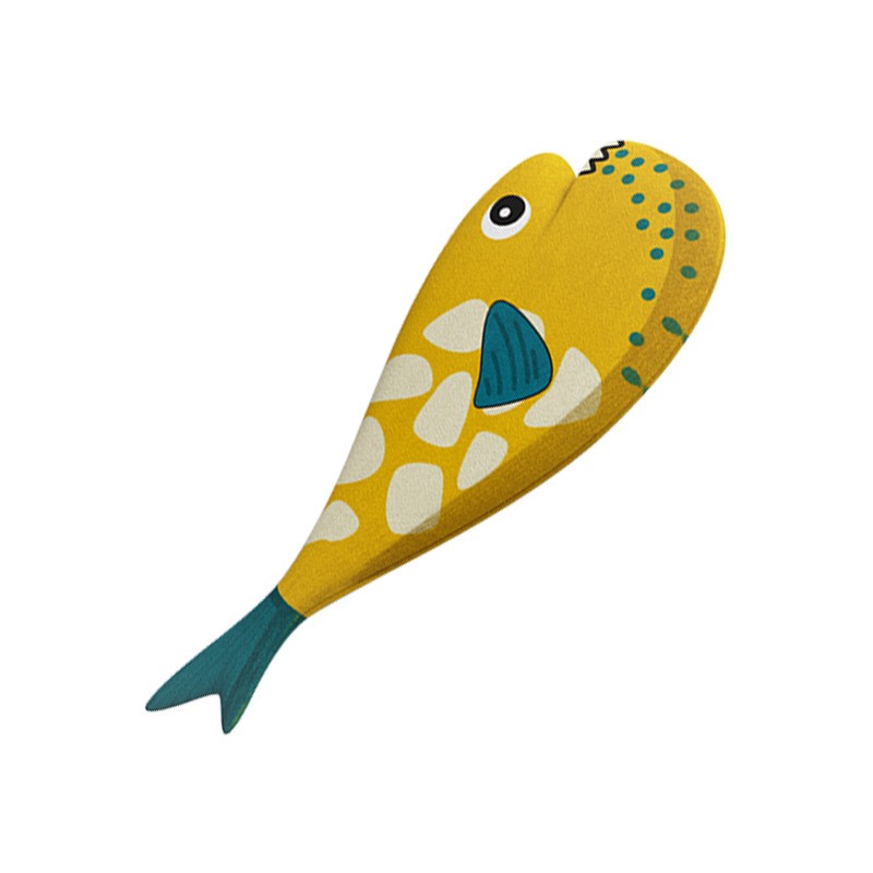 Kitten Chew Toy Manufacturer - Mint Fish Grinding Teeth Relief