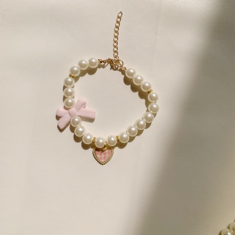 Pet Fragrance Necklace Supplier - Soft Polyester Bell Jewelry