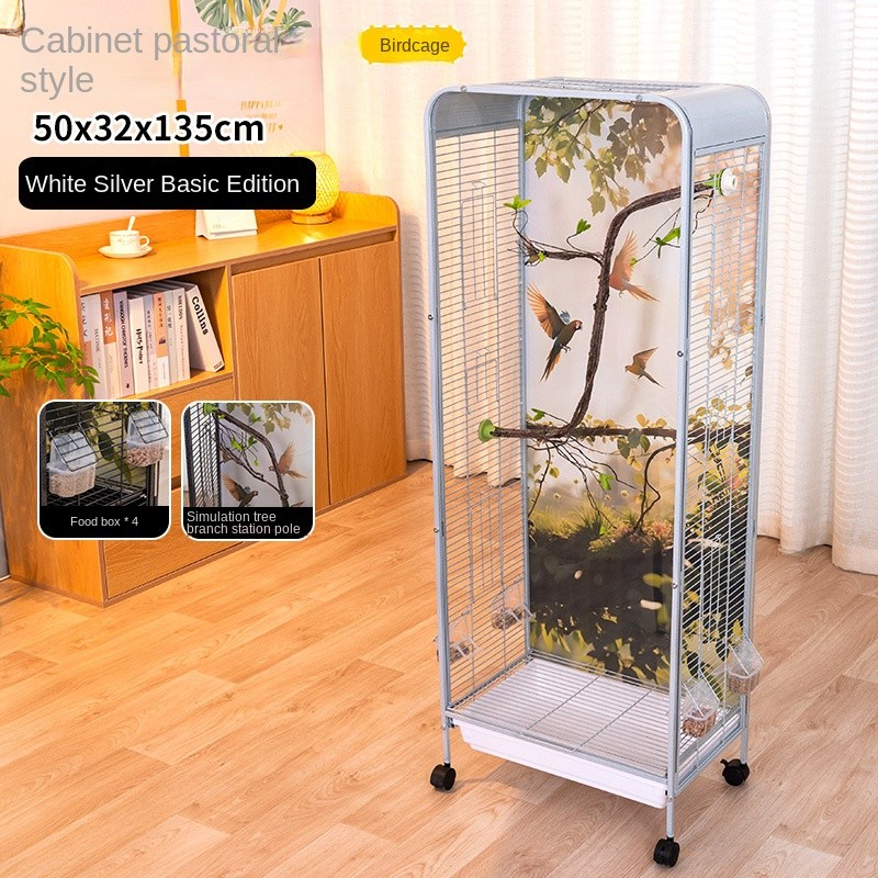 Acrylic Bird Cage Manufacturer - Large Space Transparent Cabinet