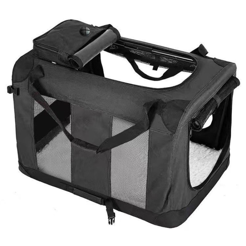 Pet Travel Cage Supplier - Foldable Car Carrier Companion