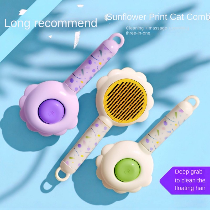 Pet Comb Manufacturer - Open Knot Floating Hair Shampoo Tool