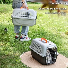 Pet Air Case Supplier - Portable Plastic Consignment Cage