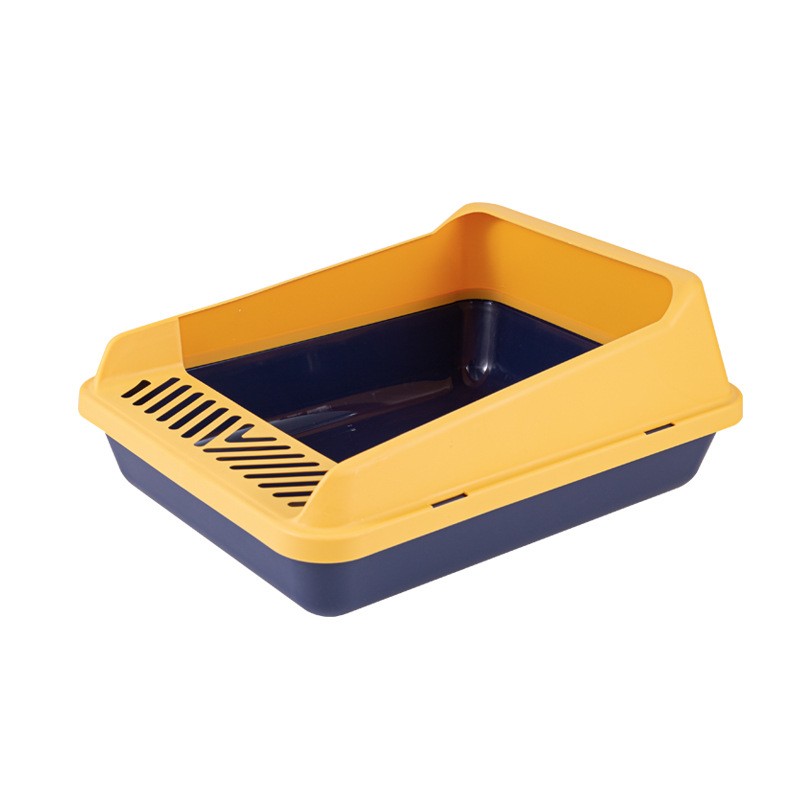 Semi-Enclosed Cat Litter Basin Factory - Anti-Splash Odor-Proof