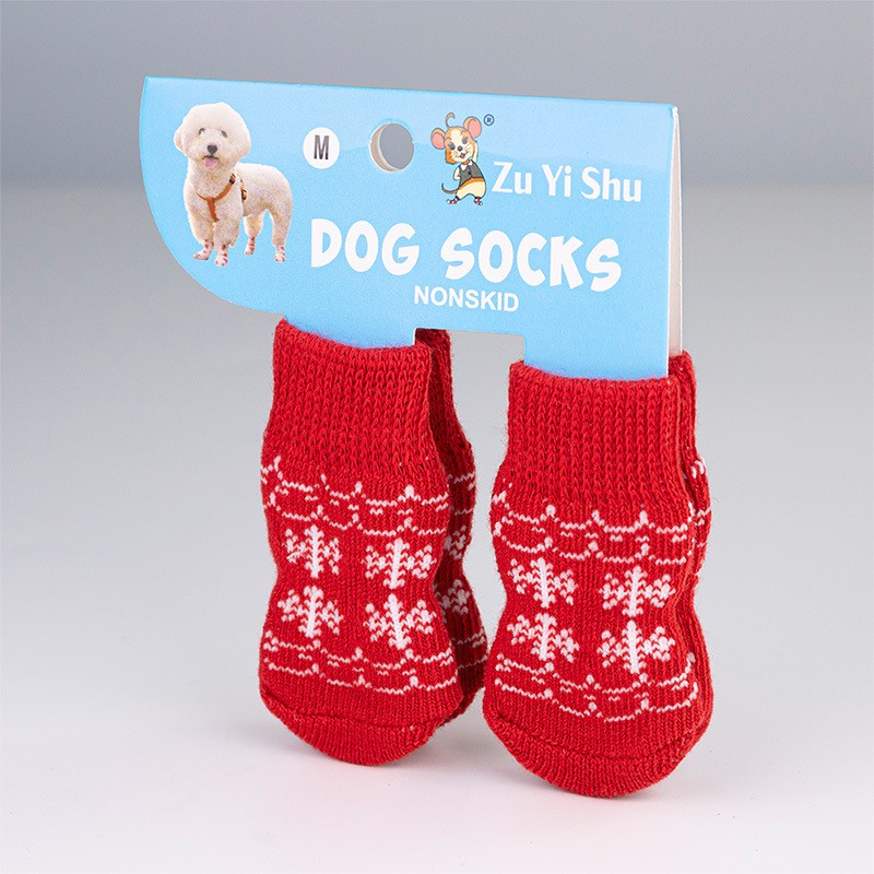 Teddy Dog Shoes Factory - Anti-Slip Christmas Pet Socks