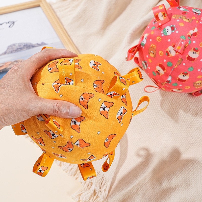 Plush Dog Toy Manufacturer - Cotton Squeak Ball Ring Sound