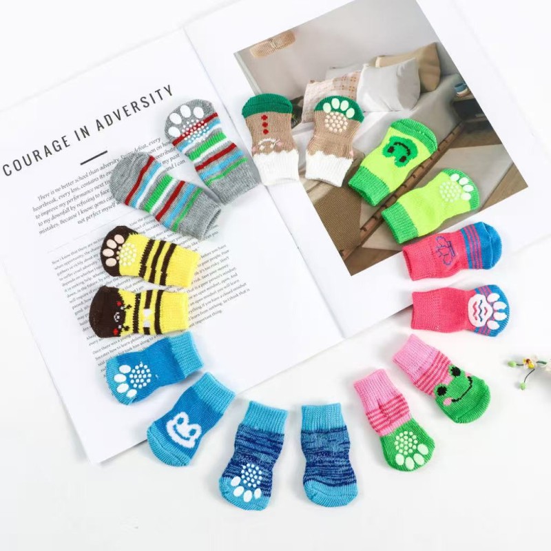 Anti-Slip Dog Socks Manufacturer - Custom Cotton Pet Socks Wholesale