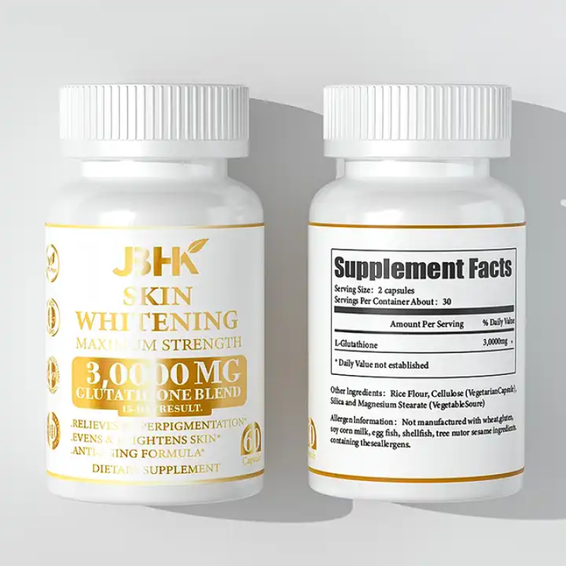 Skin Whitening Capsules Factory - Custom Glutathione Vitamins