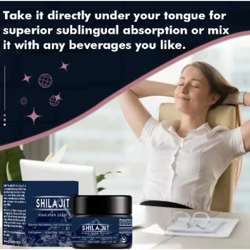 Shilajit Resin Supplier - OEM 10% Fulvic Acid Capsules