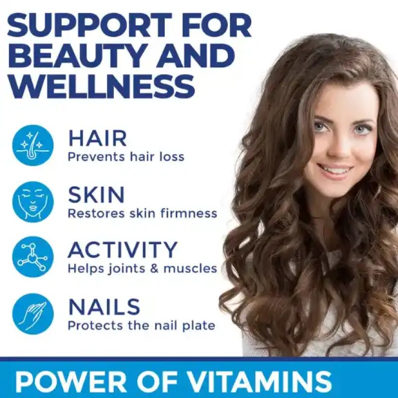 Hair Gummies Supplier - OEM Biotin Vitamin Men Women