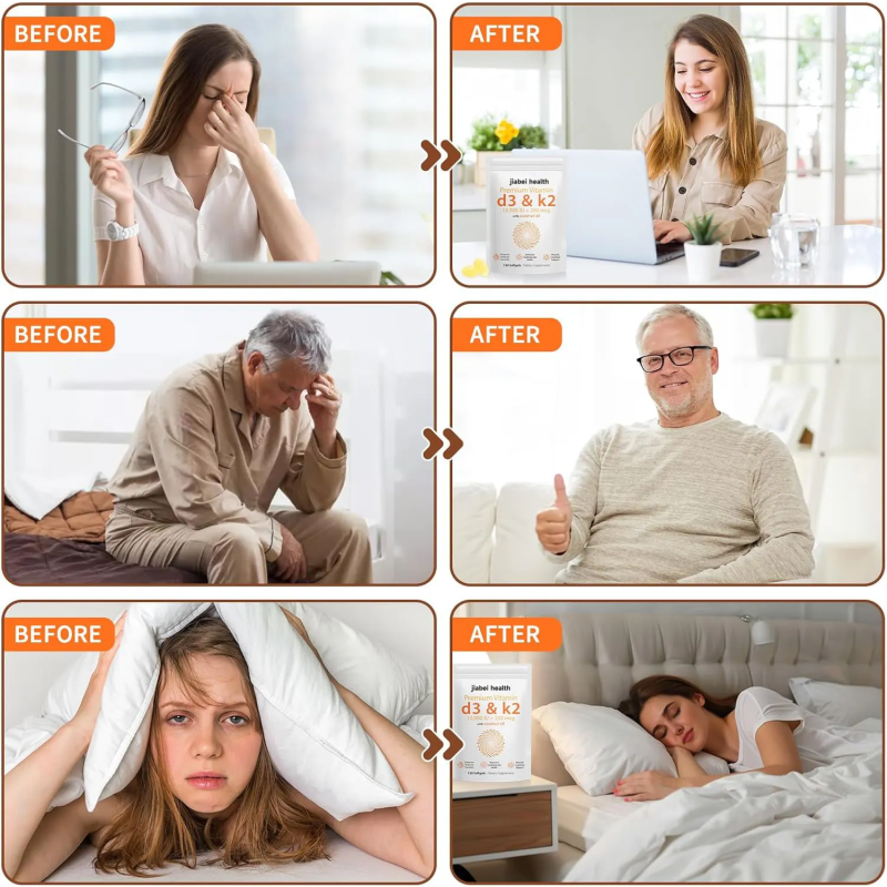 Vitamin D3 K2 Factory - OEM Coconut Oil Complex Softgels