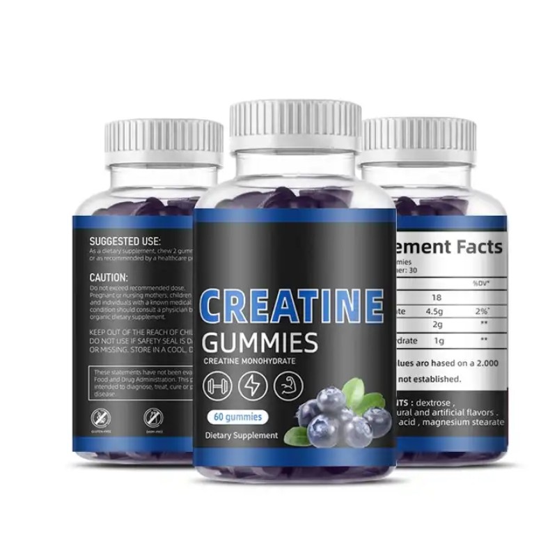 Pre Workout Gummy Factory - OEM Creatine Muscle Growth