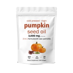 Pumpkin Seed Oil Factory - OEM 2-in-1 Immunity Softgels