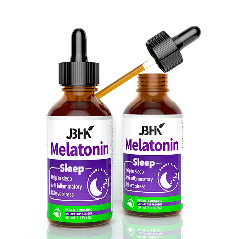 Melatonin Drops Supplier - OEM Natural Raspberry Sleep Aid