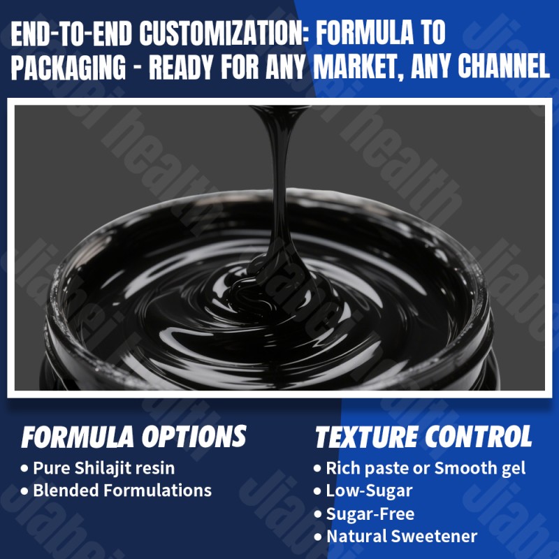 Shilajit Supplement Supplier - OEM Customized 50g 30g