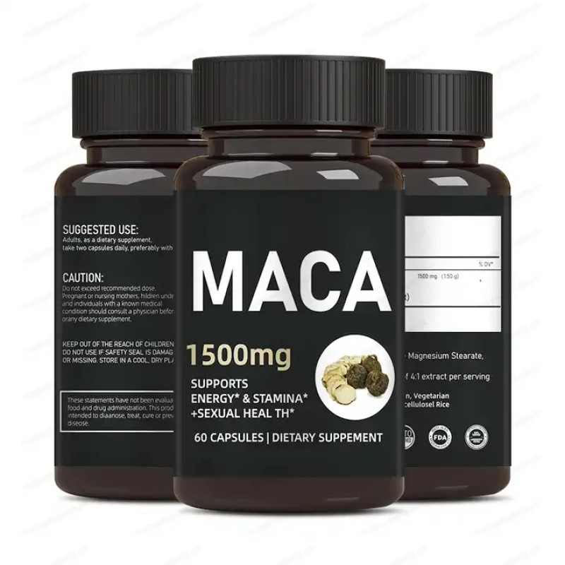 Men Supplement Manufacturer - OEM Herbal Extract Maca Pills