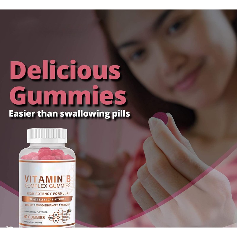 Vitamin B12 Gummy Factory - OEM Berry Shape Nutritional