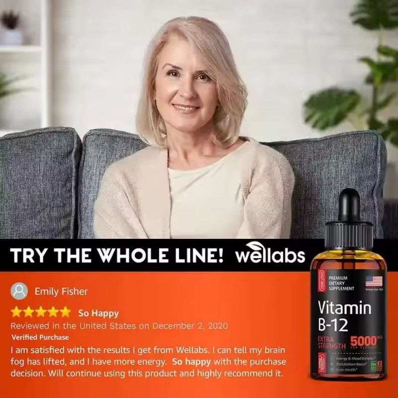 Vitamin B Drops Supplier - Private Label Metabolism Support